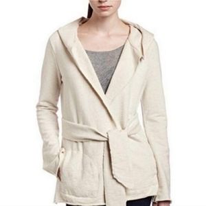 LUCKY BRAND LOTUS Hooded Belted Jingo Wrap Cardigan Jacket with Pockets …